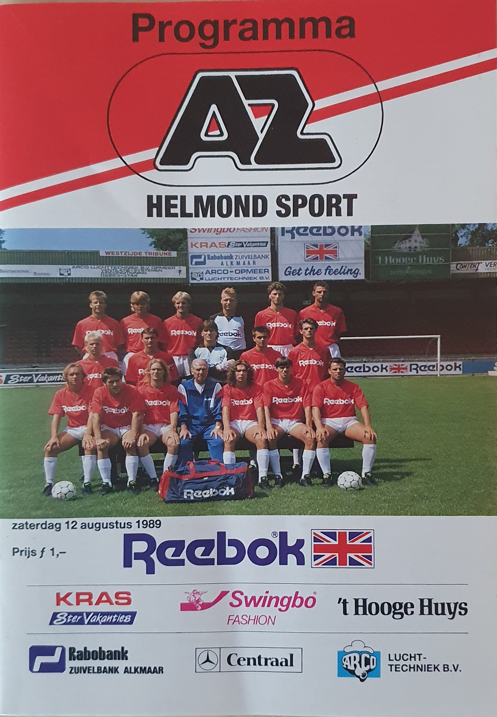 AZ Programma 12-aug-1989 Helmond Sport